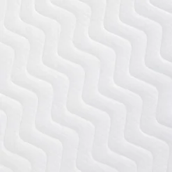 Ensemble matelas rond mousse, sommier et pieds Aurore 300 - SOMEO diamètre 215