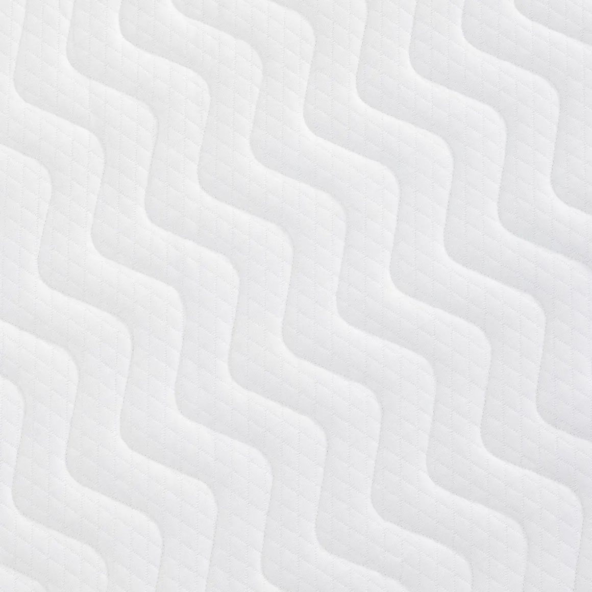 Ensemble matelas rond mousse, sommier et pieds Aurore 300 - SOMEO diamètre 215