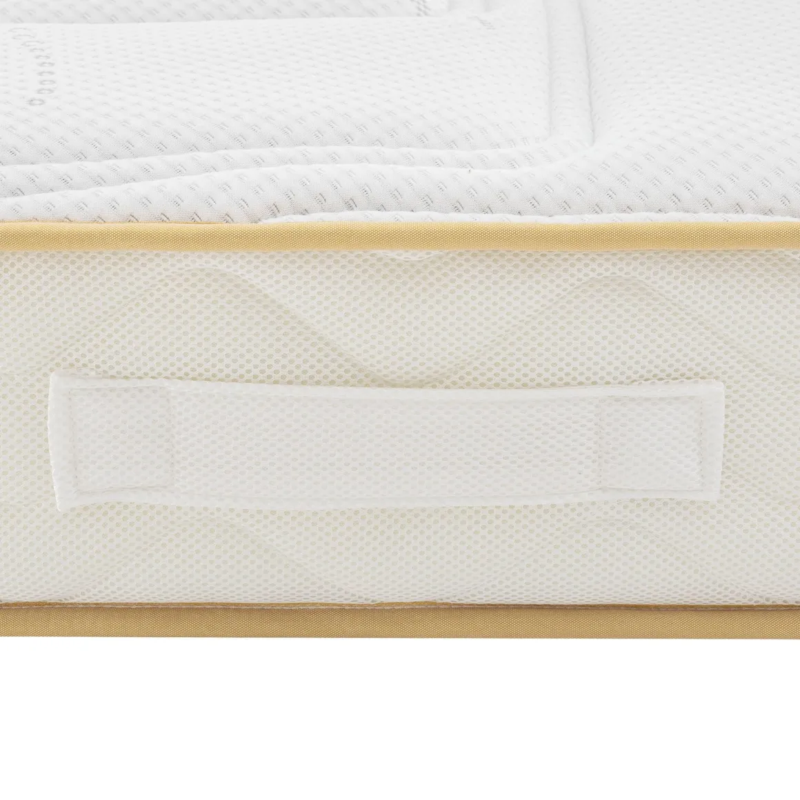 Ensemble matelas rond mousse, sommier et pieds Aurore 300 - SOMEO diamètre 215