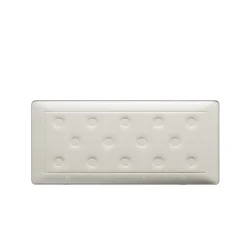 Ensemble matelas sommier pieds Simmons 651 ressorts ensachés + mousse mémoire de forme SW6