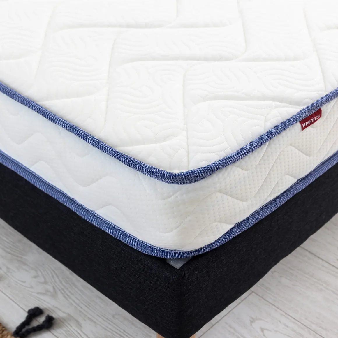 Ensemble sommier et matelas enfant mousse ferme Merinos Sun