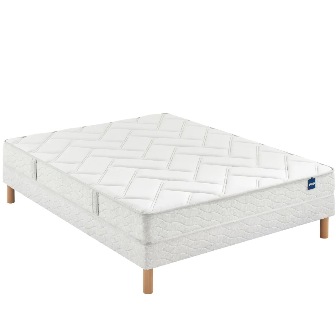 Ensemble sommier et matelas mousse ferme Bultex Back to Basics 2