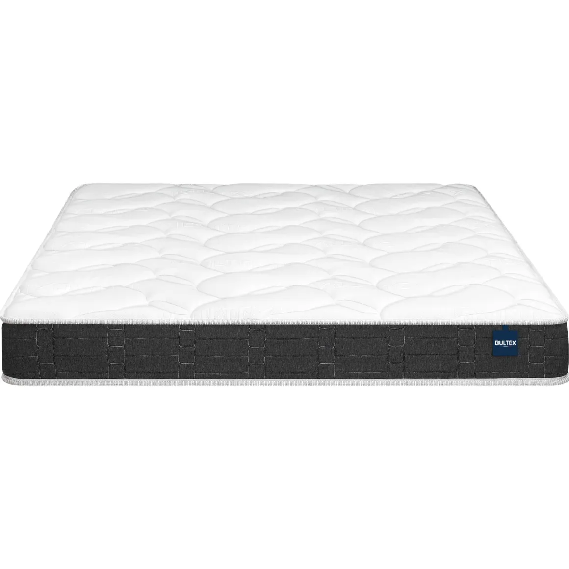 Ensemble sommier et matelas mousse ferme Bultex Essential Gris