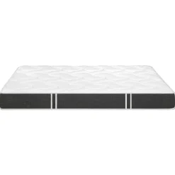 Ensemble sommier et matelas mousse ferme Bultex Essential Gris