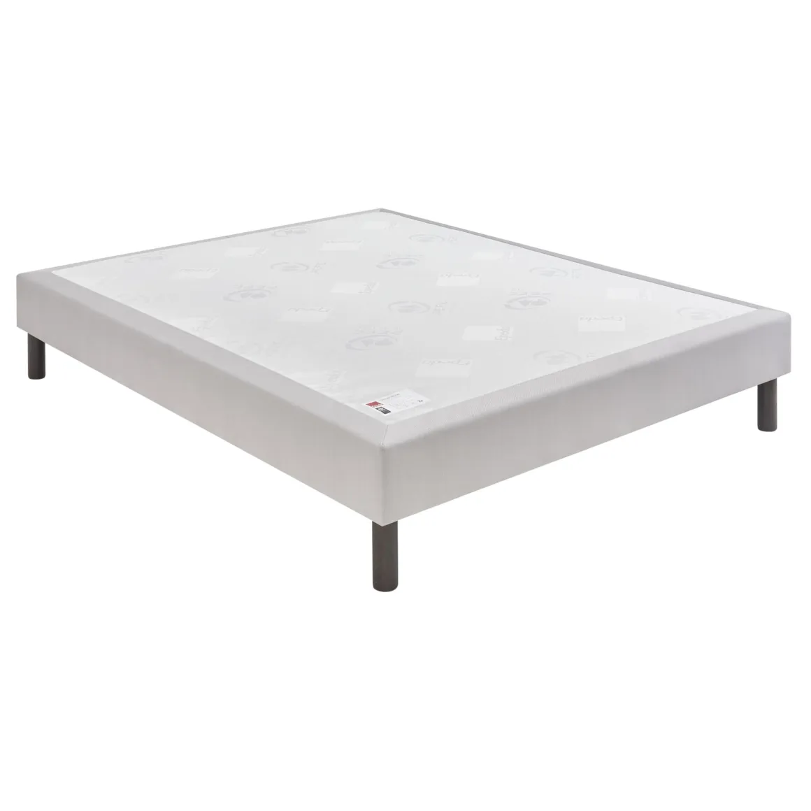 Ensemble sommier et matelas ressorts ensachés et mémoire de forme ferme Epeda Escapade