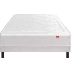 Ensemble sommier et matelas ressorts multi-actifs mi-ferme Epeda Échappée