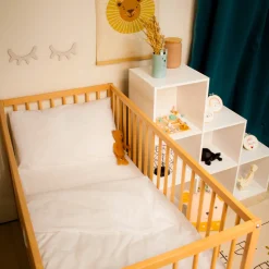 Housse de couette bébé 100% coton biologique 80x120