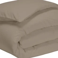 Housse de couette biscuit 100% coton
