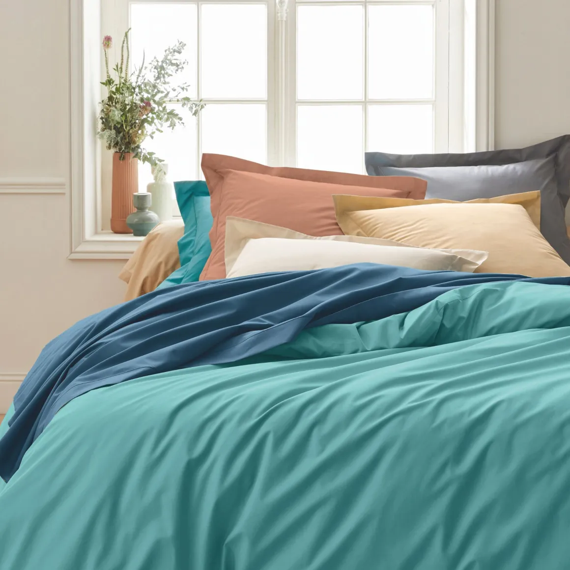Housse de couette percale - Tradilinge