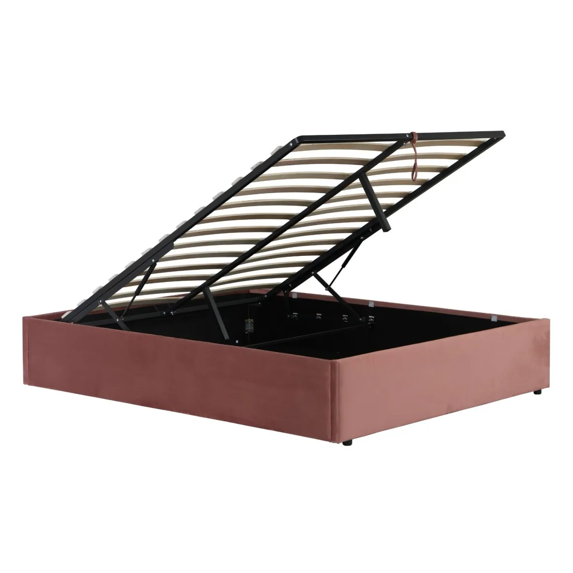Lit coffre en velours