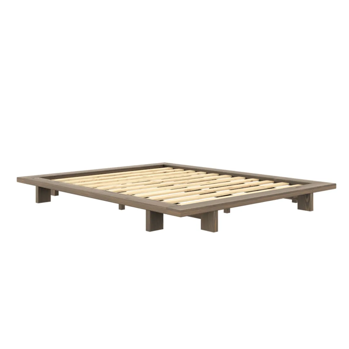 Lit futon JAPAN + matelas futon COMFORT écru