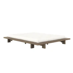 Lit futon JAPAN + matelas futon COMFORT écru