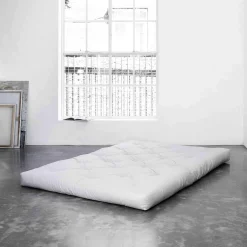 Lit futon JAPAN + matelas futon COMFORT écru