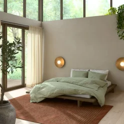 Lit futon JAPAN + matelas futon COMFORT écru