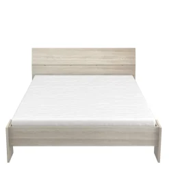 Lit 140x190/200 en bois chêne shannon - LI158