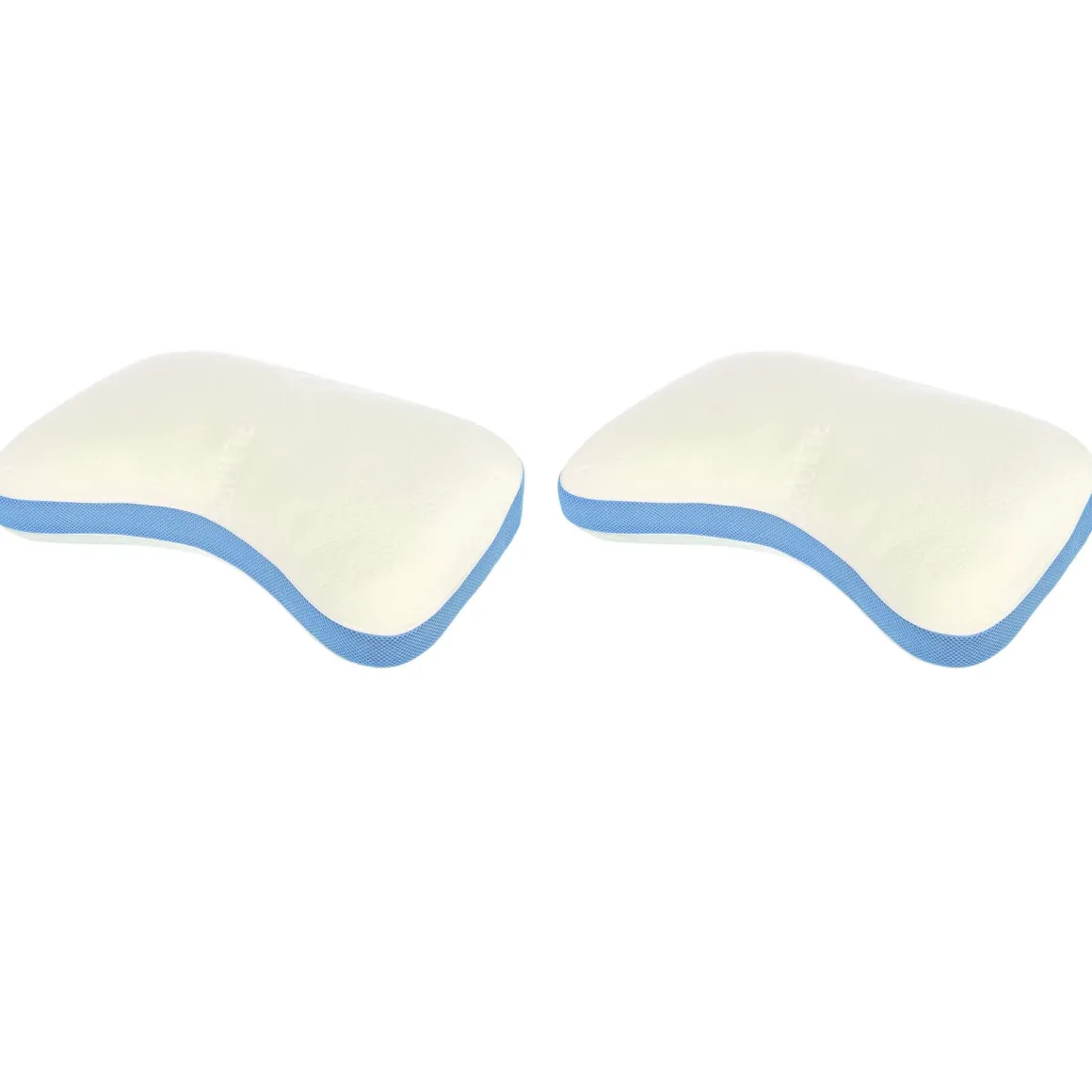 Lot de 2 oreillers Bultex à mémoire de forme Memoform 40x60