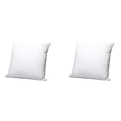 Lot de 2 oreillers éco naturels ferme enveloppe coton bio Someo