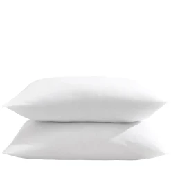 Lot de 2 oreillers éco naturels moelleux enveloppe coton bio Someo