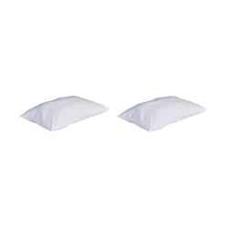 Lot de 2 oreillers recyclés moelleux enveloppe microfibre