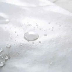 Lot de 2 protège oreillers anti-acariens imperméables molleton 100% coton