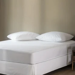 Lot de 2 protège oreillers 100% coton anti-acariens - SOMEO