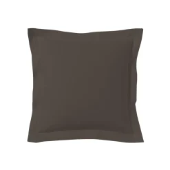 Lot de 2 taies d'oreillers zinc 100% coton