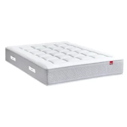 Matelas capitonné Epeda ressorts ensachés, cachemire et soie Le Majestueux