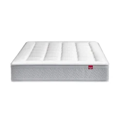 Matelas capitonné Epeda ressorts ensachés, cachemire et soie Le Majestueux
