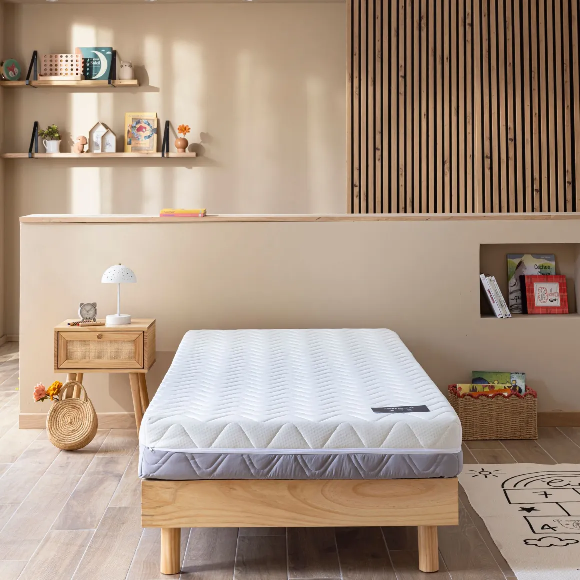 Matelas enfant mousse recyclée 17 cm Conscience