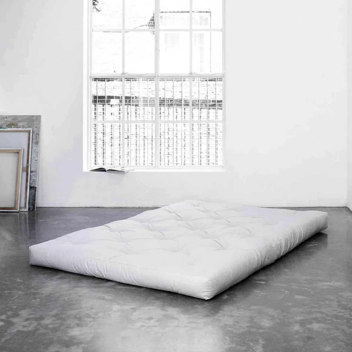 Matelas futon 18 cm double cœur en latex