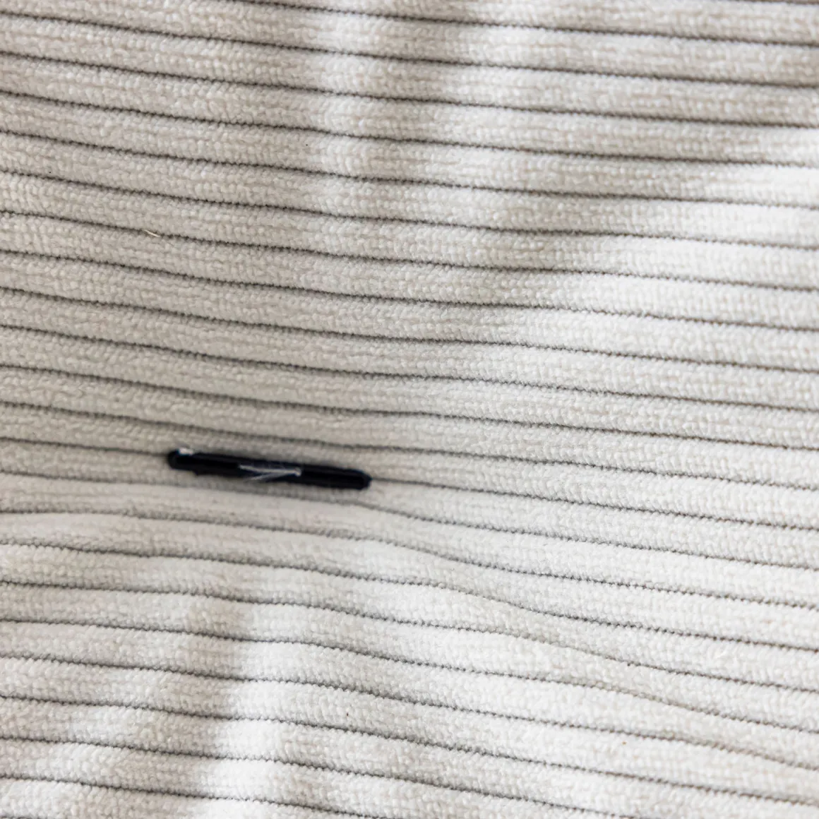 Matelas futon mémoire de forme ferme tissu velours côtelé - Terre de Nuit