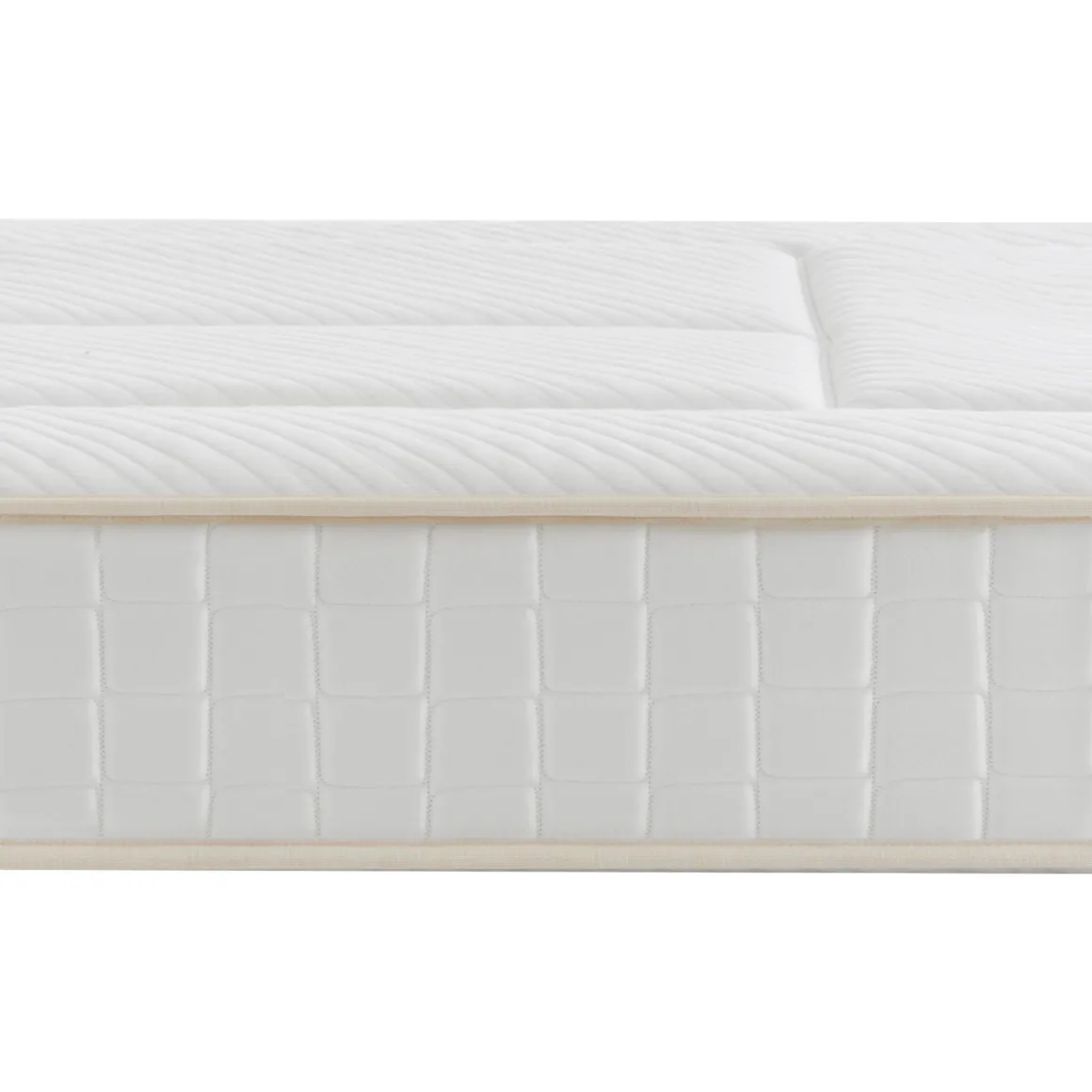 Matelas lit électrique en ressorts ensachés et mémoire de forme Epeda Balade