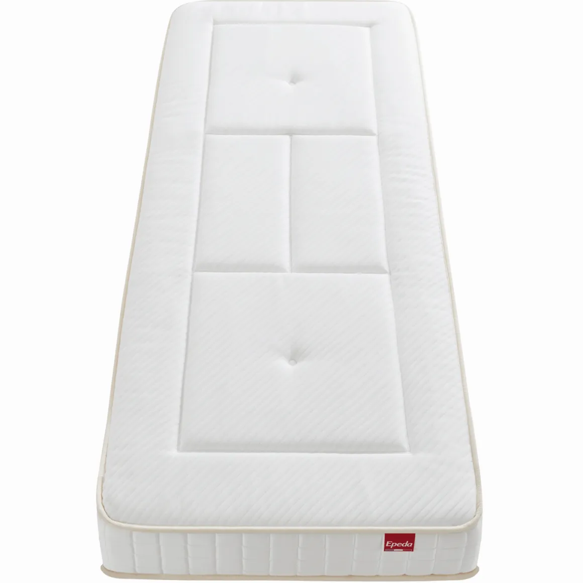 Matelas lit électrique en ressorts ensachés et mémoire de forme Epeda Balade