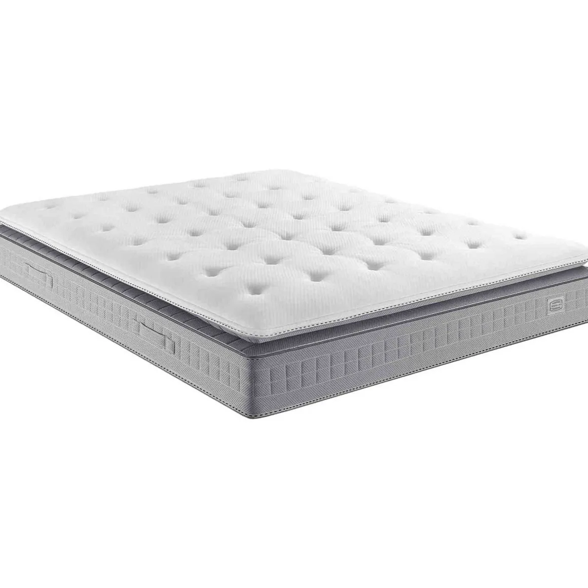 Matelas Simmons 651 ressorts ensachés + surmatelas intégré SW5