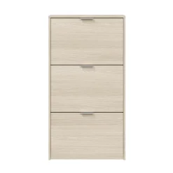 Meuble à chaussures avec 3 portes, capacité 18 paires - MC81011
