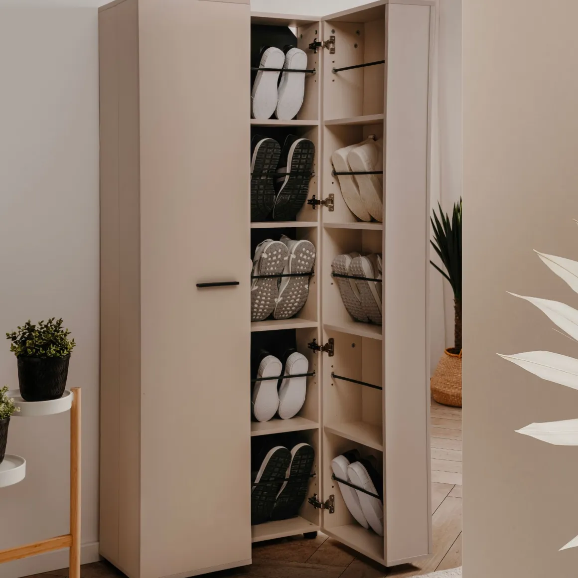 Meuble à chaussures 2 portes 35 paires