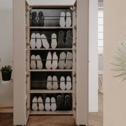 Meuble à chaussures 2 portes 35 paires