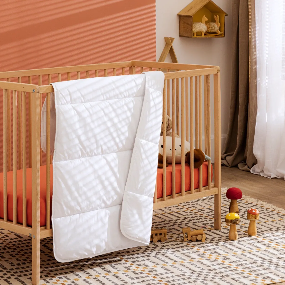 Pack couette et oreiller bébé anti-acariens Someo