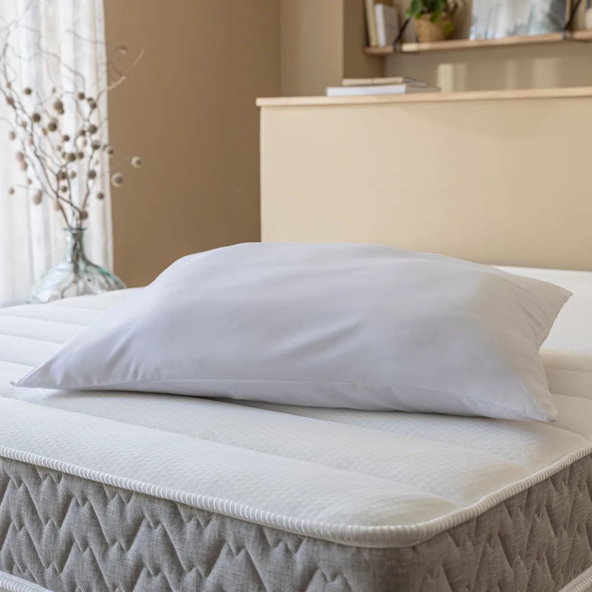 Pack couette tempérée mi-saison et oreiller moelleux