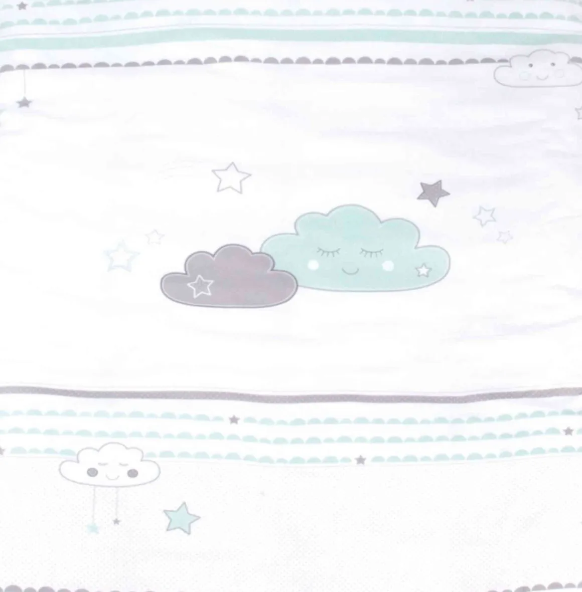 Parure de lit bébé Happy cloud 100x135 cm