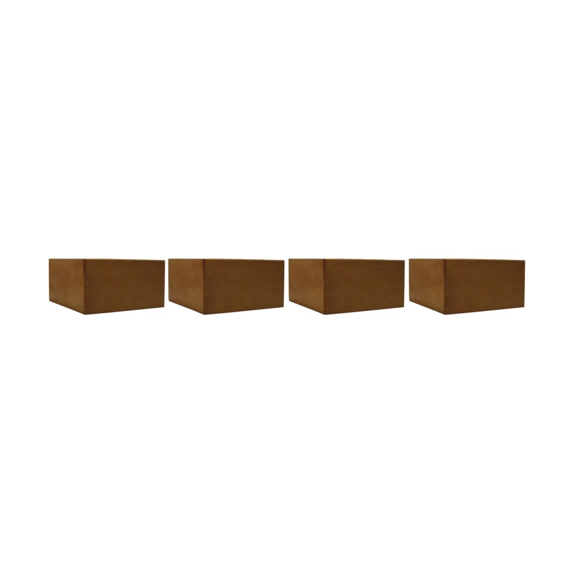 4 pieds angle droit 8 cm