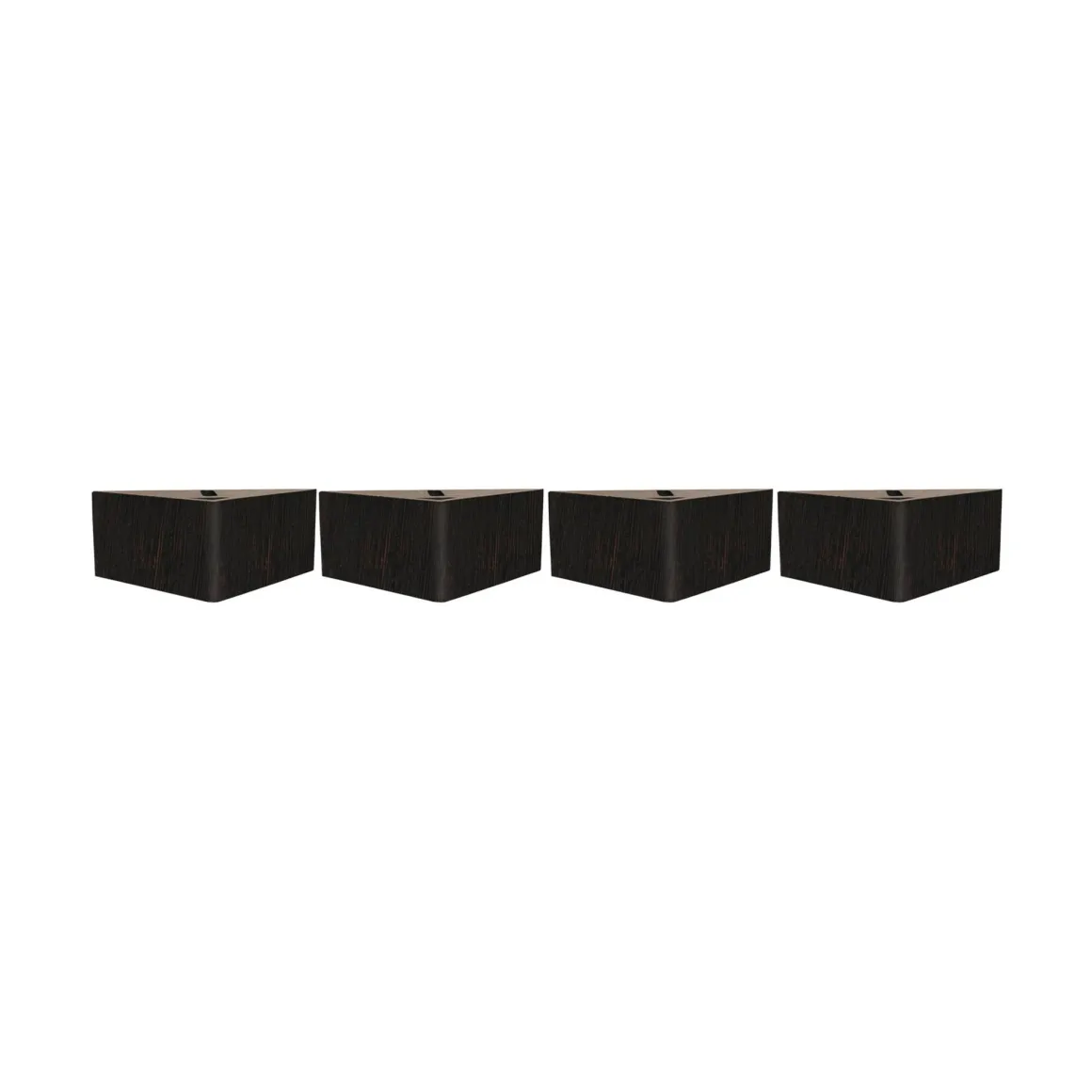 4 pieds angle droit 8 cm