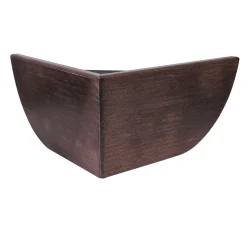 4 pieds angle galbé 10.5 cm