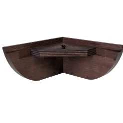 4 pieds angle galbé 10.5 cm