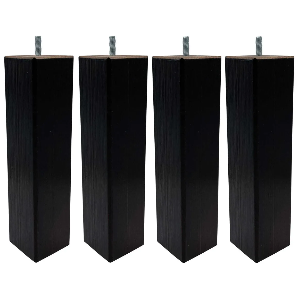4 pieds carrés bois wengué