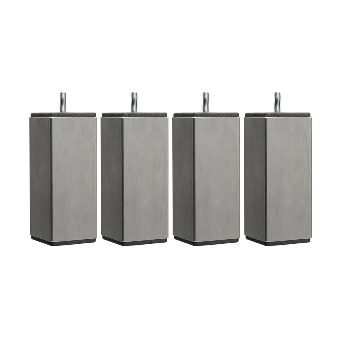 4 pieds carrés inox