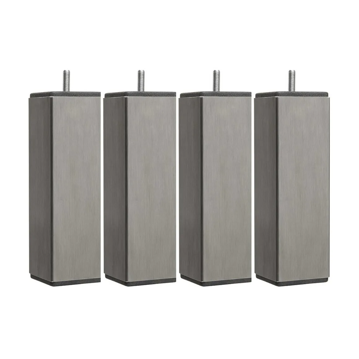 4 pieds carrés inox