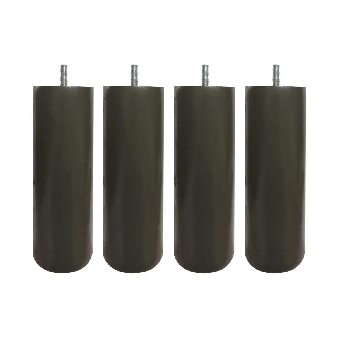 4 pieds cylindriques bois