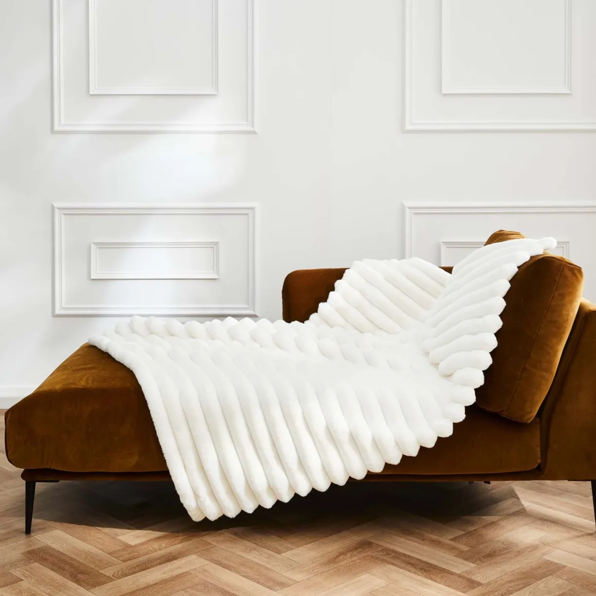 Plaid fourrure chaud 125x150 Boudoir