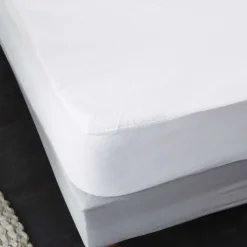 Protège matelas 100% coton anti-rétrécissement absorbant silencieux et respirant